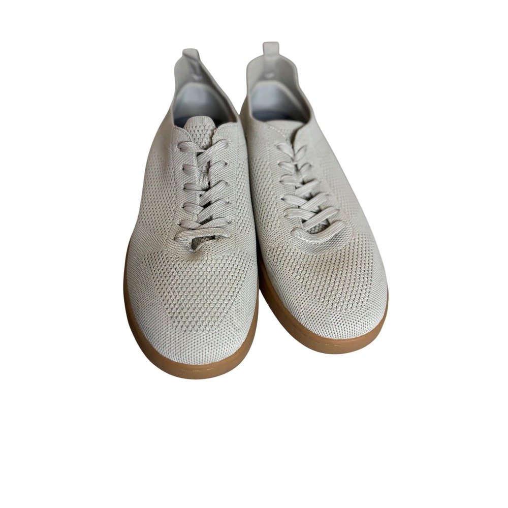 SUAVS Zilker Gum Sneakers Cream Beige Knit Shoes Mens 10 Womens 12 EU 43